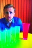 Placeholder: ryan gosling chewing on plastic chairs