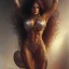 Placeholder: angry salma hayek dnd bodybuilder by gerald brom luis royo