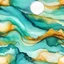 Placeholder: Alcohol ink art pattern. Vibrant, fantasy, delicate, ethereal. Sea. Shades of blue, teal, aqua, turquoise, white. waves on shore. Sun. colorful beach. Background ink drip.