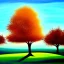 Placeholder: landscape tree painting sky