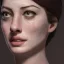 Placeholder: close up portrait of Anne Hathaway as woman in hijab, fine detail, highly intricate, modern surrealism painting, defined cracks and breaks, high-quality, volumetric lighting, 8k, ultrahd, George Grie, Marco Escobedo, Igor Morski,Brian Froud, Howard Lyon, Selina French,