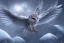 Placeholder: snow winged OWL lightning RAVEN