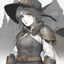 Placeholder: female mage of the town guard