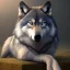 Placeholder: wolf, blue, masterpiece, expert, 8K, hyperrealism, sharp focus, cinematic lighting