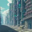 Placeholder: Cyberpunk futuristic Megacity ,Neogothic architecture, uphill Road,detailed facades,detailed painting, 8K resolution,German noir,matte painting,felix kelly,biopunk,trieste