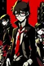 Placeholder: persona 5 style background and character