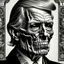 Placeholder: hedcut wsjstyle engraved light lined based on united states federal reserve note dollar bill photorealistic