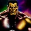 Placeholder: Ultra detailed fullbody Portrait in oil on canvas of Black Adam merges with Thanos,intense stare,extremely detailed digital painting, extremely detailed face,crystal clear Big eyes, mystical colors ,perfectly centered image, perfect composition, rim light, beautiful lighting,masterpiece,8k, stunning scene, raytracing, anatomically correct, in the style of robert e howard and Ken Kelley and Ohrai Noriyoshi and Simon Bisley and tomzj1