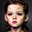 Placeholder: Kristen stewart toddler, full body, dramatic lighting, hyper realistic