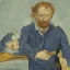 Placeholder: VAN GOGH CUTTING HIS OWN EAR