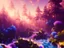 Placeholder: gold and blue crystal cosmic and galactic ambiance hill sky waterfall sunset trees pools river surreal, full of details, smooth, bright sunshine，soft light atmosphere, light effect，vaporwave colorful, concept art, smooth, extremely sharp detail, finely tuned detail, ultra high definition, 8 k, unreal engine 5, ultra sharp focus