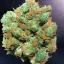 Placeholder: big beautiful marihuana bud full of crystals