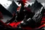 Placeholder: mountains, red and black, temple, dinosaur