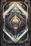 Placeholder: sacred geometry framed playing card, hyper violent ogre space captain inside crystall ball in the style of Escher and fallout 4 ,,bokeh like f/0.8, tilt-shift lens 8k, high detail, smooth render, down-light, unreal engine