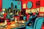 Placeholder: pop art pixels 1000 images cool degen mfer trade - retreat - strategise - repeat