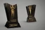 Placeholder: Trophy design creative like character 3d front silhoute