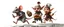 Placeholder: rat gremlin burger chef elf halfling pixie runner, airbrush and pen outline, realistic 3d rendering with high contrast background