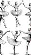 Placeholder: Ballerina drawing sketches