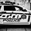 Placeholder: Police Car black and white