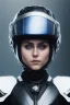 Placeholder: Black racing suit AnnaSophia Robb, portrait, bright eyes, wearing high tech racing helmet, white smoke, dark, rage, sorrow, high definition, ultra 8 k, volumetric lighting, blue fire, fog