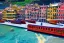 Placeholder: Lego Train in lego riomaggiore italy sea town lego