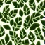 Placeholder: a single plant leaf, solid background, in the style of sims 4 maxis match