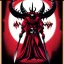 Placeholder: Devil demon satan king knights war code prophecy