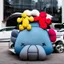 Placeholder: car crush by kaws