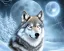 Placeholder: Christmas Wolf Space