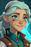 Placeholder: EVE from Stellar Blade in Disney Style