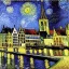 Placeholder: Ghent by van gogh.