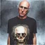 Placeholder: Larry David on the Darkthrone Transilvanian Hunger album cover