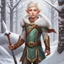 Placeholder: Snow Elf boy, digital art, hyper-detailed, light colors, 8k oil painting