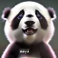 Placeholder: cute baby panda, by pixar