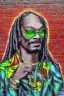 Placeholder: Snoop Dogg, graffiti, 3d