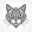 Placeholder: cat front face view, minimal lines, cartoon, mandala, white back ground color, real style, realistic, minimalistic, minimal black line art, line art, crisp line art, unique coloring sheet, outlined, outline, crisp, crisp line edges, illustration, thin lines, crisp clear lines, line art, clean line art, unique, 8k, amazing, masterpiece, no colors, no dark color, no black color, avoid thick black, minimalistic line edges, pure white back ground, image character full fit to page,