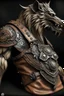 Placeholder: werewolf warrior leather shoulder pad