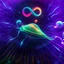 Placeholder: infinity symbol ∞ with vibrant single plankton in water, striking, neon, chiaroscuro, dramatic, captivating, powerful, fantasy, beautiful, octane render, 16k post-production, artstation: award-winning: atmospheric: commanding: fantastical: clarity: ultra quality: striking: brilliance: stunning colors: amazing depth; lens: f/11, 35mm