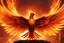 Placeholder: phoenix bird with flaming wings, Cinematic lighting, Volumetric lighting, Epic composition, Bokeh blur, Very high detail, Character design, Mark Brooks and Dan Mumford, comic book art, perfect, smooth