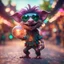 Placeholder: Gates as hairy groove funk kobold hippie holding disco ball ,bokeh like f/0.8, tilt-shift lens 8k, high detail, smooth render, down-light, unreal engine