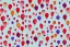 Placeholder: giftwrap pattern with watercolor of hot air balloons, children's book illustration, white parchment paper, wrapping paper, white linen