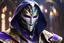 Placeholder: Jhin in 8k live action artstyle, cosmic mask, close picture, intricate details, highly detailed, high details, detailed portrait, masterpiece,ultra detailed, ultra quality