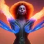 Placeholder: Dark Phoenix, X-Men , Jean Gray. hyperfantastic,hyperscifi,unreal engine.best colours,deep purple . fire theme .blue neon smoke.cinamatic,full cinematic lights.beautiful body details,beautiful face details,8k,