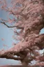 Placeholder: beautiful oriental landscape, very realistic, cherry blossom in the background