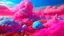 Placeholder: dreamscape. cotton candy world.