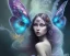 Placeholder: Beautiful mystical butterfly portrait, dark fantasy, romanticism, acrylic paint, chinese painting, magazine, highly detailed, ethereal, otherworldly, backlighting, rays of shimmering light, persian empire, artstation, silver, purple, black, teal, aqua, yellow, olive, vibrant, intricate,