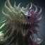 Placeholder: Fluid ink nightmare creature,unreal engine 5, 8k resolution, photorealistic, ultra detailed