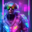 Placeholder: colorful modern bold camo illusion cyberpunk neon