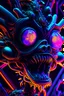 Placeholder: blacklight reactive 3d 8k hd ::gizmo :: by stephen king, crazy, zdark fantasy, intricate detailed masterpiece, ray tracing:: cinematic 4D::