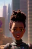 Placeholder: portrait,beautiful african robot, post-apocalyptic in a cyberpunk city, realistic, intriacte detail, sci-fi fantasy style, volumetric lighting, particales,highly detailed,cinamatic, deep